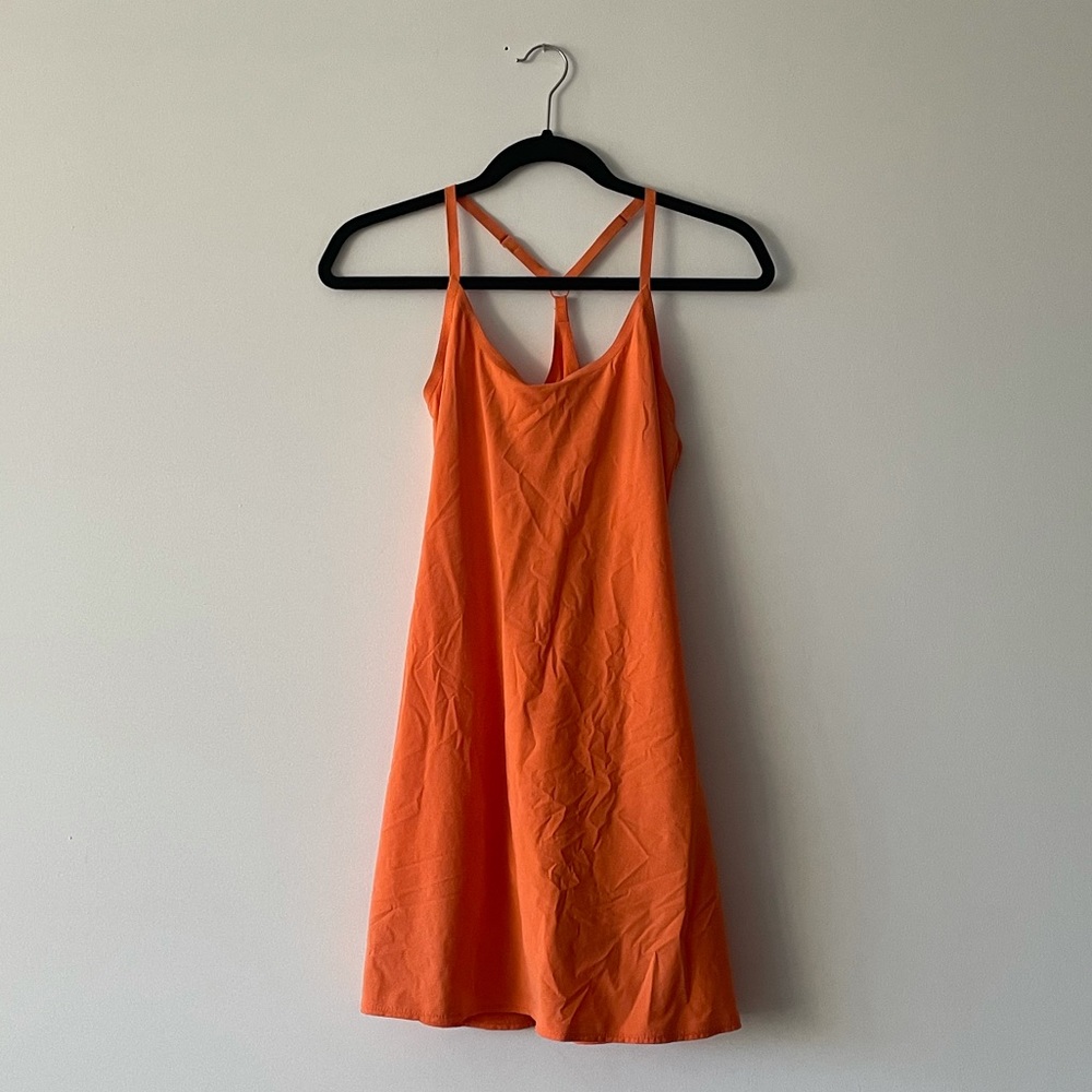 Outdoor Voices The Exercise Dress, Orange, XS